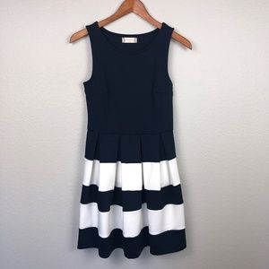 Altar'd State Navy & White Dress - Women's XS